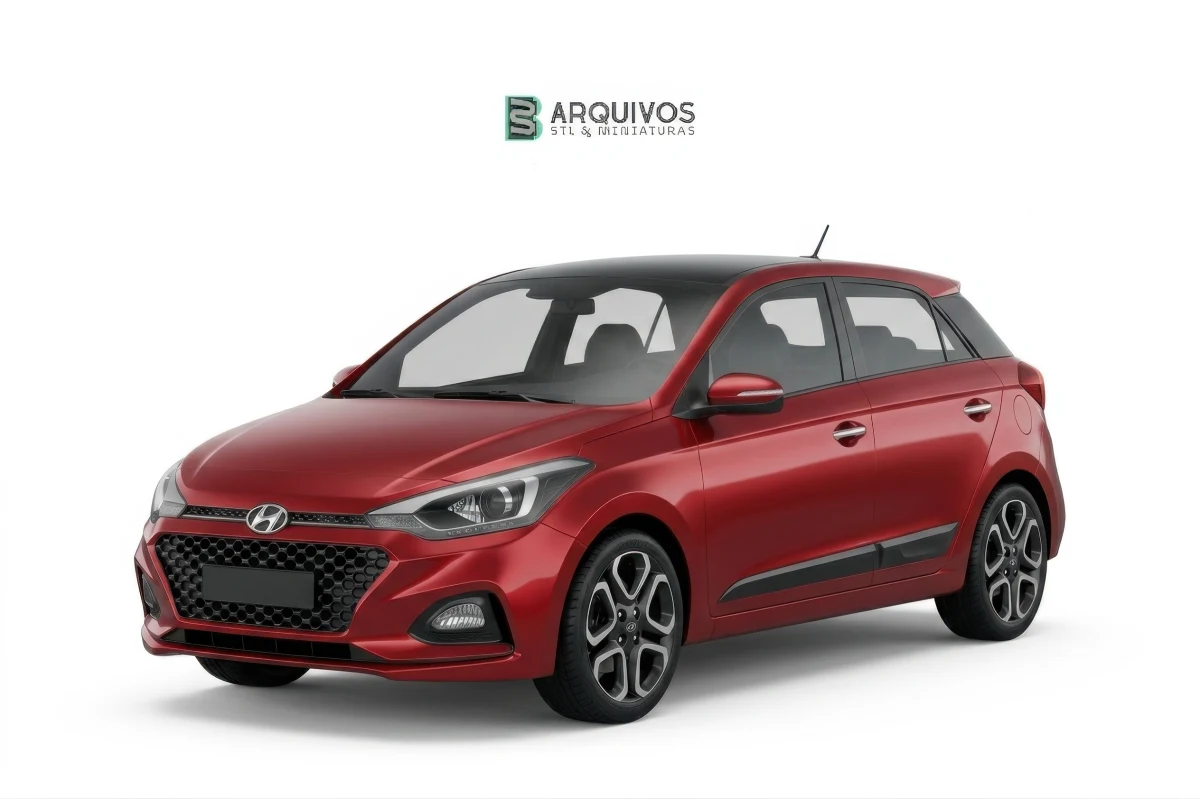 Modelo 3D STL - Hyundai i20 2019